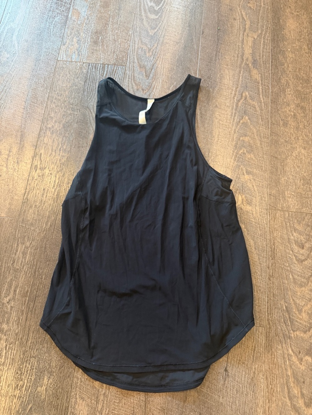 lululemon athletica Black Racerback Performance Tank